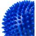 Spiky Massage Ball 10cm - Blue | Relieve Tension Stimulate Circulation Ideal for Sore Muscles & Joints | VAT Relief Eligible UK - Buy Online on GoSupps.com