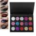 Shining Eye Shadow Cosmetic Powder - 15 Colors Waterproof Glitter Eyeshadow Palette for Stunning Eye Looks - Buy Online on GoSupps.com