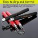 Safe Foam Rubber Training Nunchucks with Bearing Ball System - 2PCS Set for Kids, Beginners, Adults - Black - Buy Online on GoSupps.com