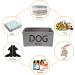 Pethiy Linen Storage Basket for Dog Toys - 24L Toy Box with Handles | Gray Pet Accessory Storage | 40x30x20cm - Buy Online on GoSupps.com
