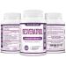 Purely Optimal Resveratrol Supplement 1500mg Trans-Resveratrol from Japanese Knotweed Polyphenol Complex Supports Graceful Aging Vitality Cognitive & Skin Health 60 Vegan Capsules - Buy Online on GoSupps.com