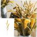 MAGICLULU Simulated Ears of Corn Artificial Wheat Ears Stalks Hand Decor Dry Wheat Grass Fruit Decor Home Decoration Wheat Decoration Wheat Ears Dried Flowers Paddy Iron Ornaments Golden 75.00X12.00X2.00CM - Buy Online on GoSupps.com
