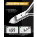 Professional Toenail Clippers for Thick Nails | Ingrown Nail Clippers for Men Women & Seniors | Premium Stainless Steel Super Sharp Curved Blades - Buy Online on GoSupps.com