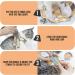 Lukovee Cat Harness and Leash for Walking - Adjustable Escape Proof Vest with Reflective Strips - Lightweight Step-in Jacket for Cats - XXS - Orange - Buy Online on GoSupps.com