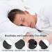 Adjustable Chin Strap for CPAP & Snoring Relief | Breathable Anti-Snoring Device for Men & Women - Comfortable & Skin-Friendly | Black - Buy Online on GoSupps.com
