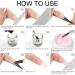 Acrylic Nail Kit with Pink, White, Clear Powder and 120ml Liquid - 3D Nail Art Mold, French Nails Extension Set for Beginners - Nail Art Starter Kit (130 pcs) - Buy Online on GoSupps.com