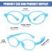 DUCO Blue Light Blocking Glasses for Kids | Anti-Glare Gaming Eyewear for Boys & Girls Age 5-10 | K026 - Buy Online on GoSupps.com