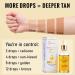 Self Tanning Drops - Gradual Tan for Face & Body | Cruelty-Free Medium Color | Add to Moisturizer - 1.69 Fl Oz - Buy Online on GoSupps.com