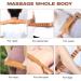 Premium Gua Sha Wood Stick - Wooden Massage Tool for Muscle Relaxation | 20 Beads for Back Abdomen & Shoulder Relief - Buy Online on GoSupps.com