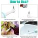 Dog Electric Tooth Polisher Pet Dental Calculus Plaque Remover Tool Electric Kit with 4 Brush Head 5 Cleaning Tools Household Dental Tartar Calculus Remover for Pet Puppy Cat(Size:Green) - Buy Online on GoSupps.com
