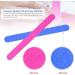 100 Pcs Disposable Nail Files 180/240 Double Sided Emery Board Set - Ideal for Natural and Fake Nails at Home and Salon - Includes Free Nail Polishing Buffer - Buy Online on GoSupps.com