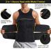 Adjustable Men Back Waist Posture Corrector Adult Correction Belt Waist Trainer Shoulder Black L - Buy Online on GoSupps.com