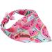 Buy Unique Style Paws Dog Collar - Washable Cotton Neck Triangle for Small Medium & Large Dogs & Cats (1-Pack) - Watermelon Design - Buy Online on GoSupps.com