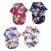 NUSITOU 4 pieces pet shirt hawaii shirts for girls summer dog clothing xs dog clothing dog t-shirts for medium-sized dogs dog shirts dog clothing for summer l As shown