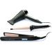Remington Proluxe Ceramic Hair Straighteners - Midnight Black S9100B with Pro+ Low Temperature Setting and Luxury Storage Pouch - Buy Online on GoSupps.com