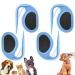 Pulunto Dog Comb Set - 4 Pieces Blue | Fur Care Open Knots & Trimmer for Pets & Puppies - Buy Online on GoSupps.com