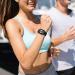 Ultra Black Silicone Solo Loop Band for Apple Watch 38/40/41MM - Elastic Sport Strap for iWatch Series 1-8, SE - 5.6-5.8 Size - Stretchy and Compatible - Buy Online on GoSupps.com