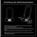 Kohlburg Small & Light Ironing Lock - Safe 15mm Bicycle Lock with Bracket - Combination Number Lock for Racing Bikes & E-bikes - International Shipping Available - Buy Online on GoSupps.com