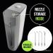 Portable Cordless Water Flosser - Travel Teeth Cleaner & Oral Irrigator for Braces Bridges & Teeth Care (White - Buy Online on GoSupps.com