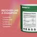 EBOOST Rescue Vegan BCAA Recovery Powder - Watermelon Flavor - 20 Servings - 2:1:1 Amino Acids for Muscle Recovery - Pre & Post Workout Supplement - Buy Online on GoSupps.com