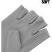 Professional 1 Pair UV Gloves For Nails Art Light Protection Gel Polish Manicure Care Fingerless Moisturizing Hand Protector Manicure Tools (Grey) - Buy Online on GoSupps.com