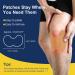 Large Knee Pain Relief Patch | Maximum Strength | Fast Acting & Long Lasting | Arthritis Relief for Lower Back, Joints & Neck | Heat Patches for Pain Management - 12 Patches - Buy Online on GoSupps.com