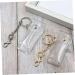 Shop GALPADA 2pcs Lip Gloss & Lip Balm Holder Keychain - Clear Makeup Organizer Bag for Travel & Toiletries - Buy Online on GoSupps.com