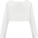 BONNY BILLY Girls Knitted Cotton Bolero Shrug - White, 3-4 Years - Buy Online on GoSupps.com