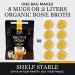 Organic Chicken Bone Broth Pods 100% Freeze Dried, 67 Oz, Rich in Collagen Protein | No Added Flavors, Preservatives, Allergens, Sodium | Perfect for Fasting, Keto, Low Carb Diets - Buy Online on GoSupps.com