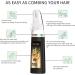 Black Hair comb Dye Shampoo Long-lasting Hair Color Shampoo Travelling Outfit For Women Men Easy Comb Dyeing 200ML 200 ml (Pack of 1) Black - Buy Online on GoSupps.com
