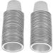 Capsules de caf Couvercles en Aluminium Joint Frais pour Dosettes de caf Autocollants et Brosse pour Usage Domestique 50 Pi ces Capsules de 15ml (Argent) - Buy Online on GoSupps.com