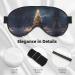 Christmas Tree Snow Sleep Mask - Adjustable Breathable & Fashionable Eye Mask for Ultimate Comfort - Buy Online on GoSupps.com