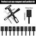 11 Pcs Cat Eye Gel Nail Polish Set - Magnetic Nail Art Accessories for Stunning Designs - Buy Online on GoSupps.com