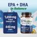 EPA Ultra 1 105MG | Heart Health & Cellular Function Support | Omega 3 Fish Oil | 1 650MG Total Omega-3 Fatty Acids | High Strength EPA Supplement | Sustainably Sourced & Gluten-Free | 60 Ct. - Buy Online on GoSupps.com