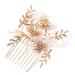 MAGICLULU Hair Comb Wedding Hair Clip Fairy Jewelry for Women Hair Accessories for Women Elegant Hair Accessory Wedding Hair Accessories Tiara Bride Hair Piece Rhinestones Zinc Alloy