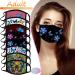 Yliquor Mouth Covering For Protection Butterfly Design Printed Anti-Face Dust Washable Earloop Cotton Cloth Dust Face Bandanas (Blue 1 PC) - Buy Online on GoSupps.com