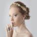 Gold Pearls Butterfly Flower Headbands Set for Women - Bridal Wedding Hair Accessories - Buy Online on GoSupps.com