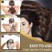 Hair Dye Shampoo Long Lasting Hair Instant Dye Shampoo Instant Hair Dye Shampoo Natural Hair Color Shampoo for Gray Hair Black Hair Dye Shampoo 2 in 1(Black) - Buy Online on GoSupps.com