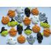 21x Halloween Cake Toppers Edible Cupcake Decorations Sugar Pumpkin Ghost Witch Skull Spider - Buy Online on GoSupps.com