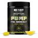 Beast Pharm Stim Free Pre Workout Powder Eddie Hall's Pump 30 Servings - Lemon Sherbet