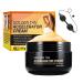 XdealCozyxc 100g Intensive Tanning Gel Tan Enhancer cream with Natural Ingredients Long-Lasting Rapid Shine Brown Tanning Butter for Sun-Beds & Outdoor Sun with glasses