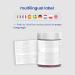 Jelly Pills Gummies Fer 14 mg + Vitamine C 15 mg 70 Gummies V ganes Sans Sucres Ajout s Go t Fruits Rouges Soutient l nergie et R duit la Fatigue - Buy Online on GoSupps.com