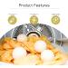 Buy Meeqiao 6PCs Natural Wool Dryer Balls - Eco-Friendly Fabric Softener from 100% New Zealand Sheep Wool - Perfect for Tumble Dryers - Buy Online on GoSupps.com