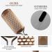 Kawyehu Foot File for Hard Skin Callus Remover - Large Foot Rasp Colossal Foot Scrubber Professional Stainless Steel Pedicure File for Wet and Dry Feet Gold-1 - Buy Online on GoSupps.com
