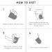 Glov Makeup Removal Cloths | Washable Microfiber Face Towels for Effortless Facial Cleaning - Buy Online on GoSupps.com