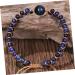 DOITOOL Anti Motion Sickness Bracelet | Blue Crystal Dainty Bracelet for Car Sickness | Portable Beaded Female Accessory - Buy Online on GoSupps.com
