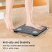 CooAoo Body Fat Scale - Smart Weight Scale for Body Fat Composition Monitor - Accurate Digital Bathroom Scale with Health Analyzer App for Body Weight, Fat, Water, BMI, BMR - 400 lbs Capacity - Black - Buy Online on GoSupps.com