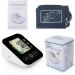 Portable Fully Automatic Digital Blood Pressure Monitor with Extra Large Cuffs - Home Use BP Monitor with Large LCD Display (Black) - Buy Online on GoSupps.com