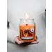 Magic Lights Orange Cinnamon Candle - 510g | Natural Wood Wick | Eco-Friendly Vegetable Wax | Made in Italy - International Shipping Available - Buy Online on GoSupps.com