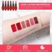 Duoffanny Matte Lipstick Set - 6Pcs Red Long-Lasting Waterproof Lipstick Kit for Women - Non-Stick Cup, Fade-Resistant Formula - Perfect Makeup Gift - Buy Online on GoSupps.com